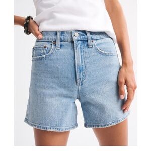 Abercrombie & Fitch Light Blue Denim Jean Shorts